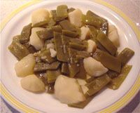 receta de Judas verdes con patatas