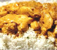 receta de Pollo al curry II