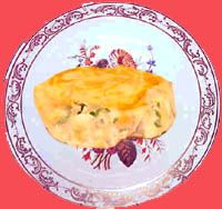receta de Tortilla de jamn  francesa