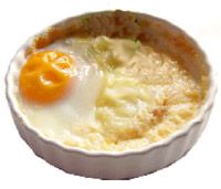 receta de Huevos al queso