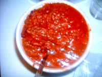 receta de Salsa con tomate concasse