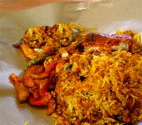receta de Biriani de pescado (Ind)